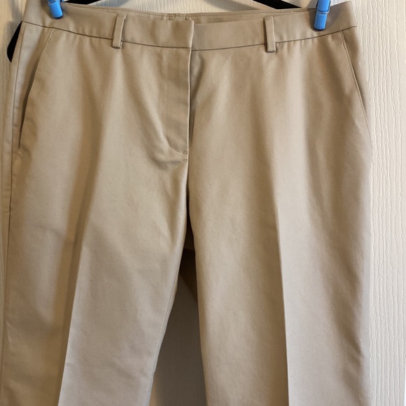Brooks Brothers 100% Cotton Ladies Khaki Casual Pants - Size 6 - Picture 2 of 12